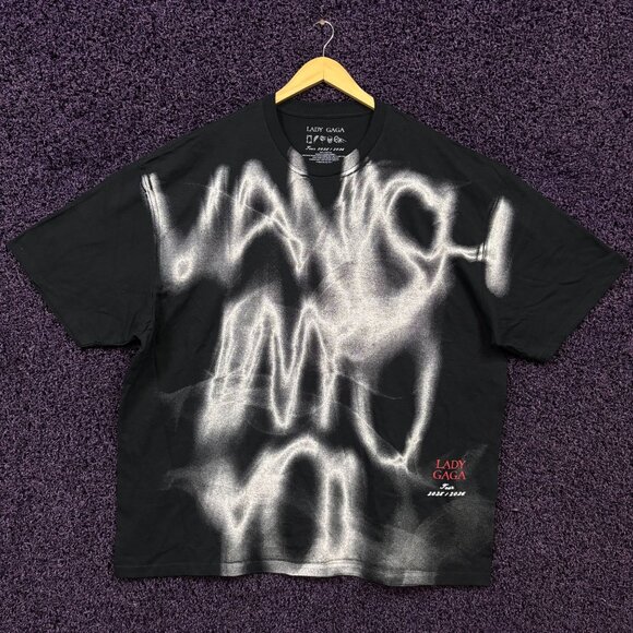 Lady Gaga Vanish The Mayhem Ball Tour Synth-Pop T-Shirt XXL - Picture 1 of 4